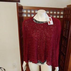 Grace & Lace Two-Knit Cardigan